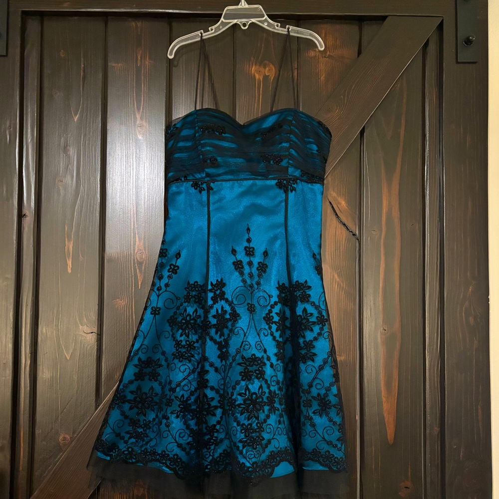 Blue formal dress